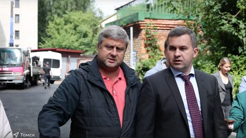 Пятнадцать дворов обновят в Томске. Томское время | Телеканал