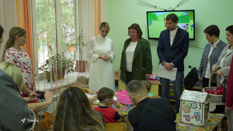 Уполномоченный при Президенте России по правам ребёнка посетила Томск. Томское время | Телеканал