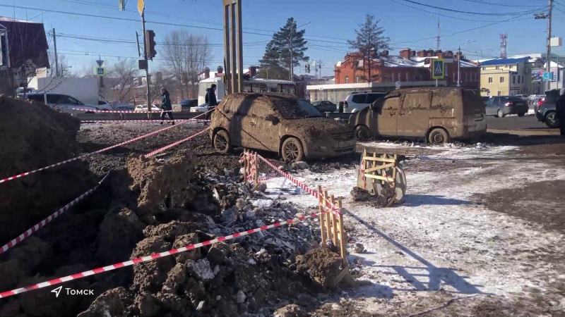 Мобильный репортёр: на улице Пушкина произошло ЧП. Томское время | Телеканал