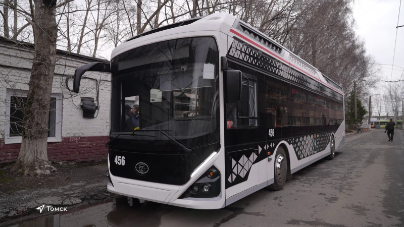 В Томске появился ещё один троллейбус «Адмирал». Томское время | Телеканал