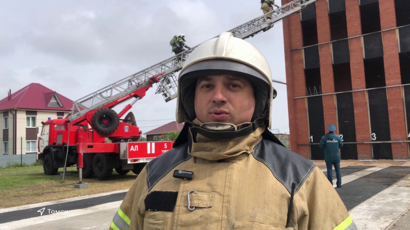 В Томске стартовал конкурс «Лучшее звено газодымозащитной службы». Томское время | Телеканал