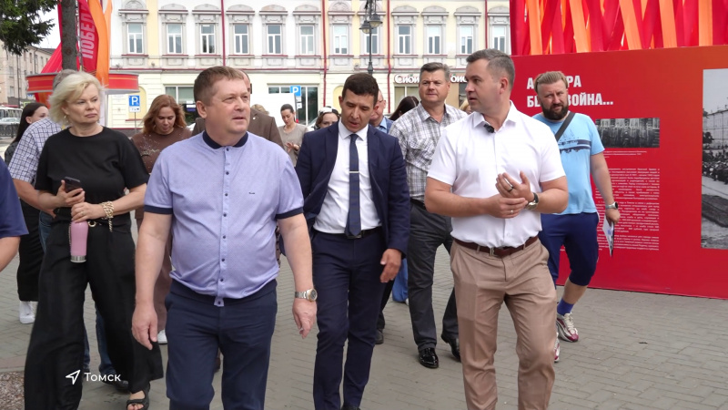Томск продолжает подготовку к празднованию. Томское время | Телеканал