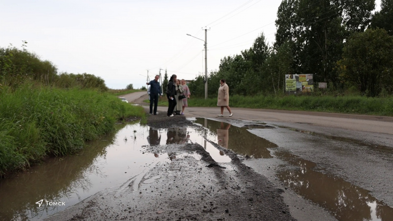 Дорогу на улице Тургнева в этом году не будут ремонтировать. Томское время | Телеканал