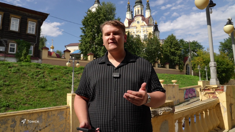 Томичи возмущены забором около Воскресенской церкви. Томское время | Телеканал