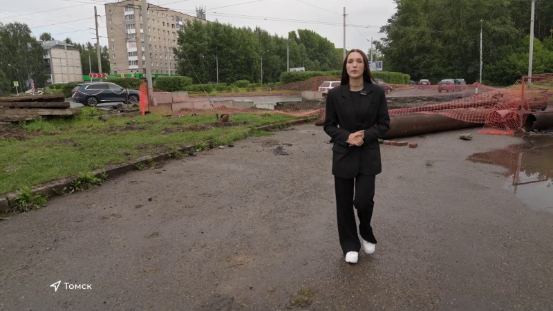 Томские автолюбители столкнулись с неудобствами на дороге. Томское время | Телеканал