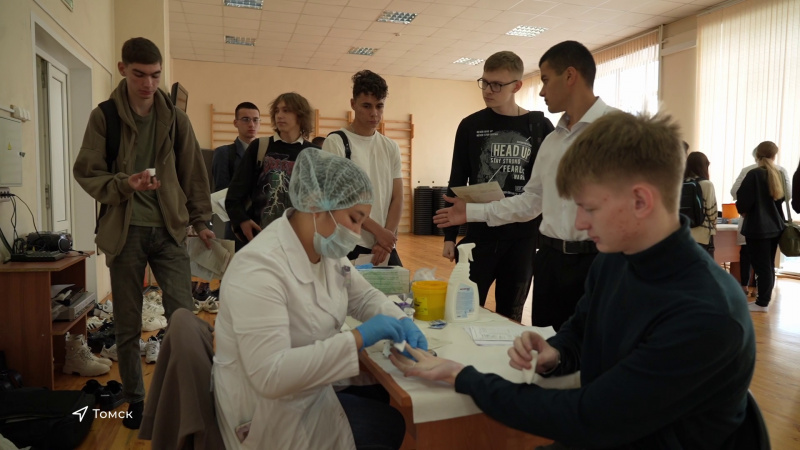 Межвузовская поликлиника начала диспансеризацию студентов. Томское время | Телеканал