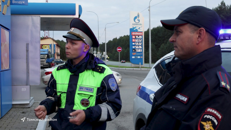 В Томске состоялся рейд мотопатруля. Томское время | Телеканал