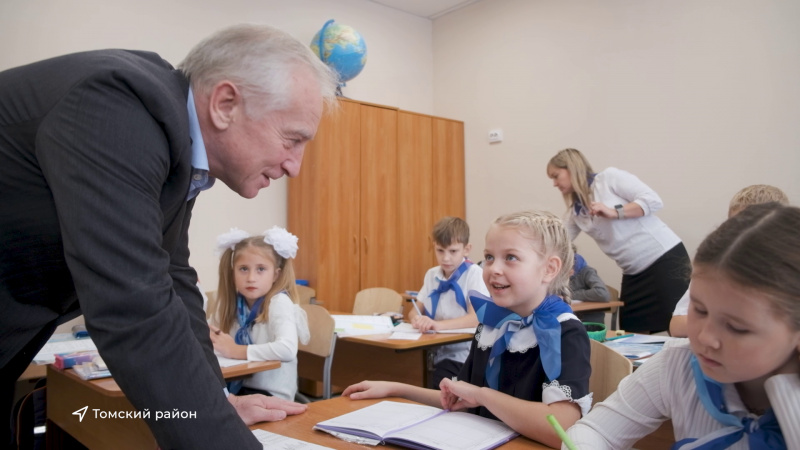 В Калтае после капитального ремонта открылась школа. Томское время | Телеканал