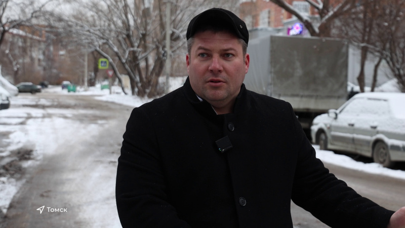 В переулке Заозёрный образуется озеро. Томское время | Телеканал