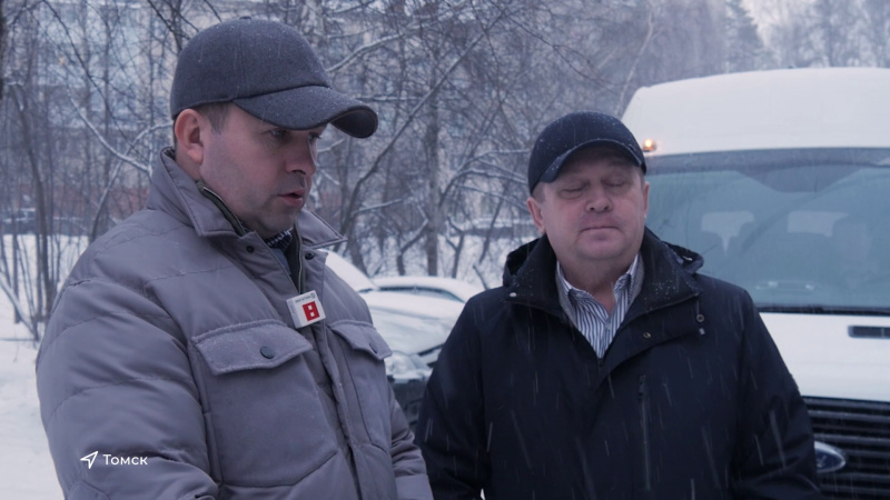 Качество уборки снега проверили городские власти. Томское время | Телеканал