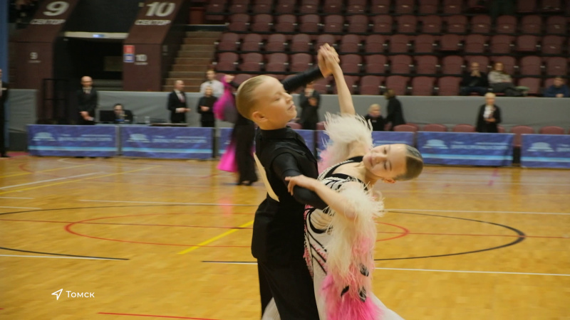 В Томске прошли соревнования по спортивным танцам. Томское время | Телеканал