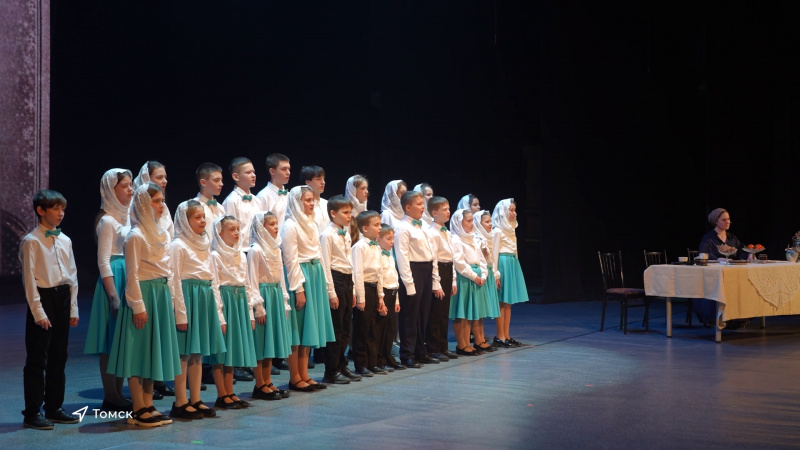 Рождественский фестиваль воскресных школ Томской епархии прошёл в Томске. Томское время | Телеканал