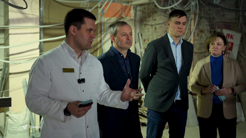 В Томске завершается ремонт третьей городской больницы. Томское время | Телеканал