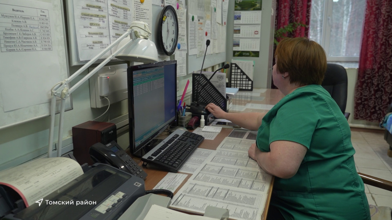 Отделение скорой помощи Томского района объединилось с городской станцией. Томское время | Телеканал