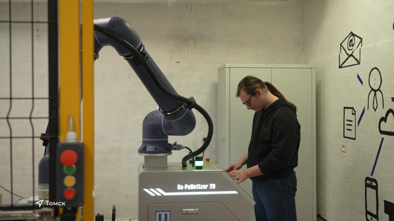 В Томске заработал Центр развития промышленной робототехники. Томское время | Телеканал