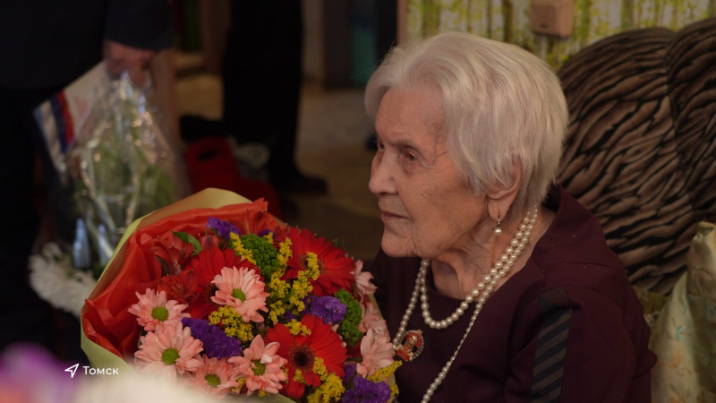 104 года исполнилось участнице Великой Отечественной войны. Томское время | Телеканал