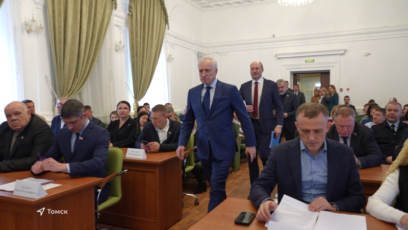 Губернатор Владимир Мазур посетил собрание Томского района. Томское время | Телеканал