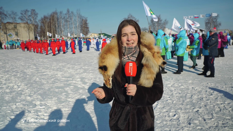 В селе Парабель Томской области прошли зимние сельские игры. Томское время | Телеканал