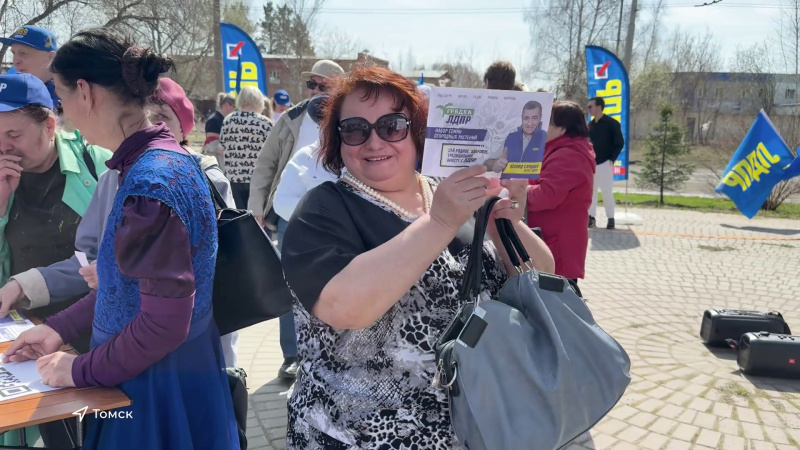 Томское отделение либерало-демократов провело митинг. Томское время | Телеканал