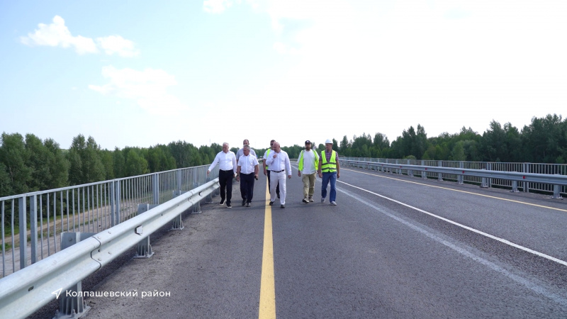 В Томской области завершили ремонт очередного моста. Томское время | Телеканал