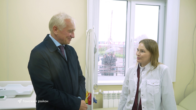 Фельдшерско-акушерский пункт открылся в деревне Воронино. Томское время | Телеканал