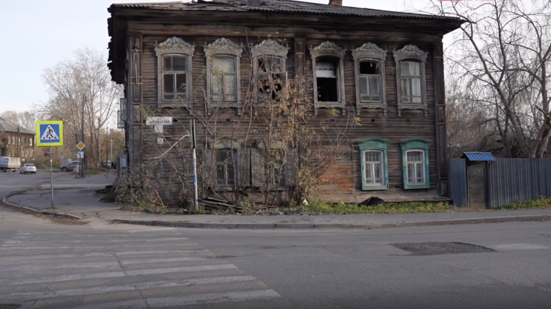 Исторические деревянные дома Томска нуждаются в консервации. Томское время | Телеканал