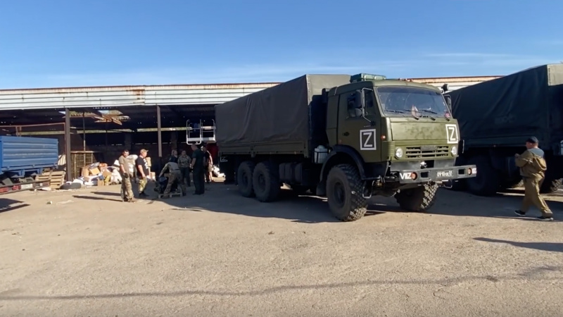 Красный обоз: поездка на Донбасс. Томское время | Телеканал