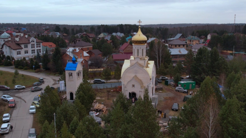 В Просторном завершили строительство храма святителя Макария. Томское время | Телеканал